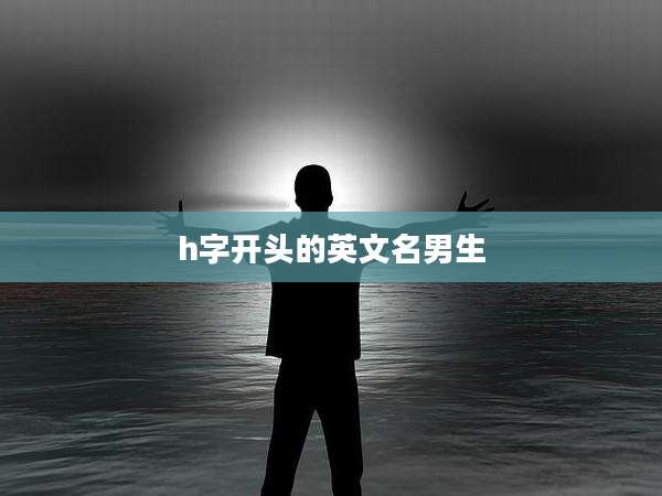 h字开头的英文名男生