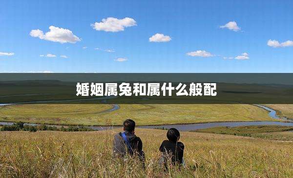 婚姻属兔和属什么般配