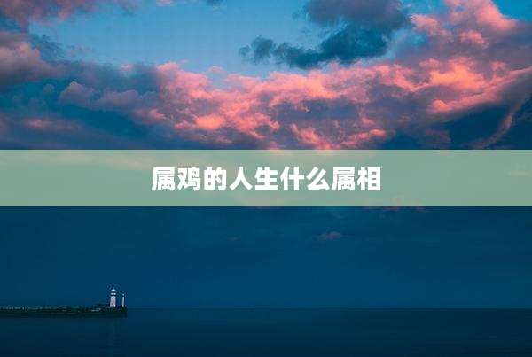 属鸡的人生什么属相