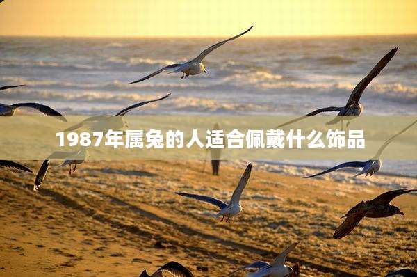 1987年属兔的人适合佩戴什么饰品