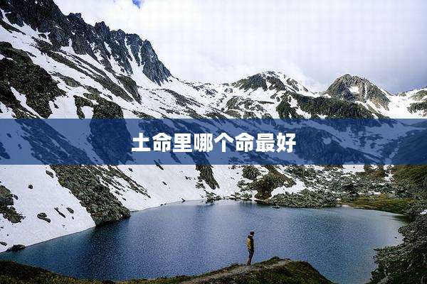 土命里哪个命最好