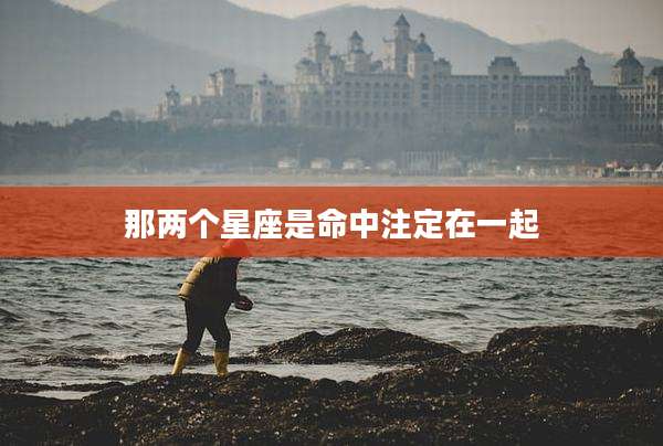 那两个星座是命中注定在一起