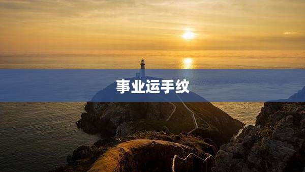 事业运手纹