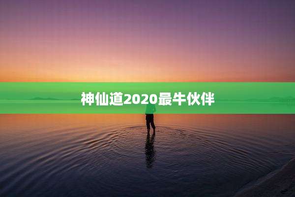 神仙道2020最牛伙伴