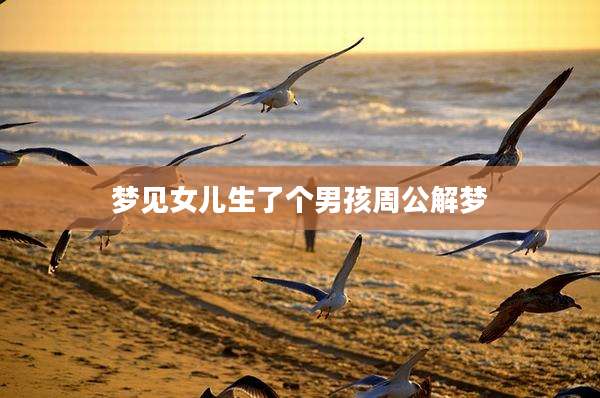 梦见女儿生了个男孩周公解梦