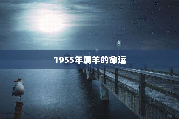 1955年属羊的命运