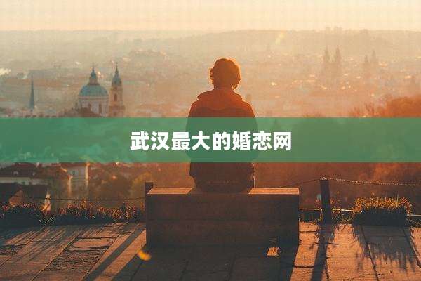 武汉最大的婚恋网