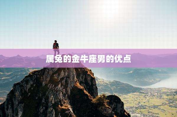 属兔的金牛座男的优点