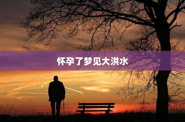怀孕了梦见大洪水