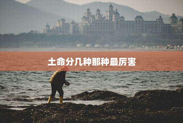 土命分几种那种最厉害