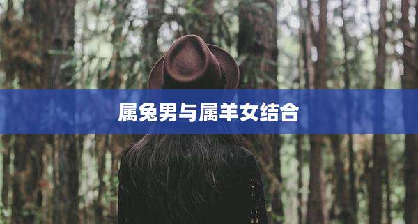 属兔男与属羊女结合
