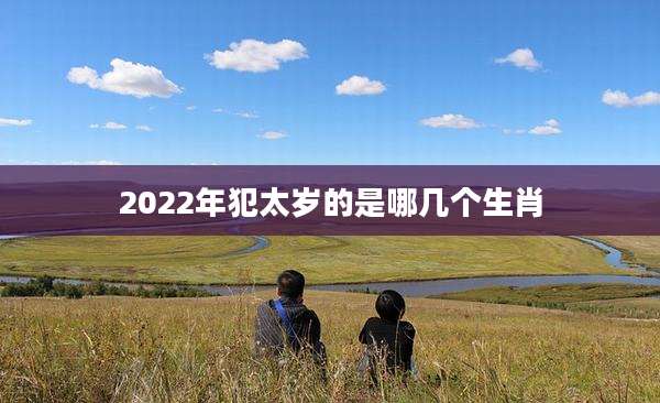 2022年犯太岁的是哪几个生肖