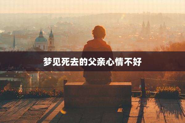 梦见死去的父亲心情不好