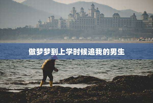 做梦梦到上学时候追我的男生