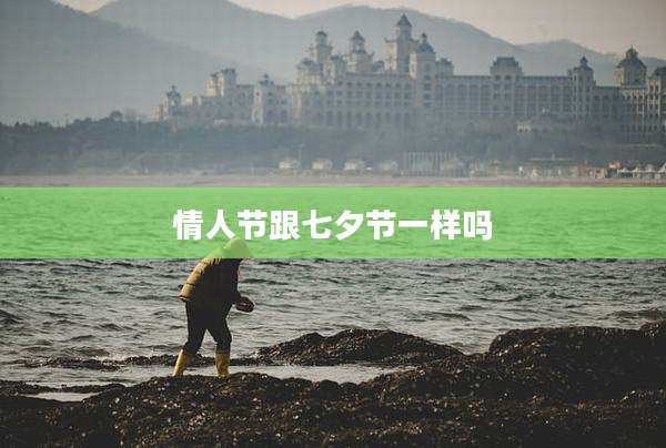 情人节跟七夕节一样吗