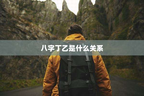 八字丁乙是什么关系