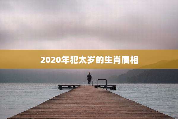 2020年犯太岁的生肖属相