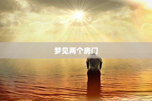 梦见两个房门