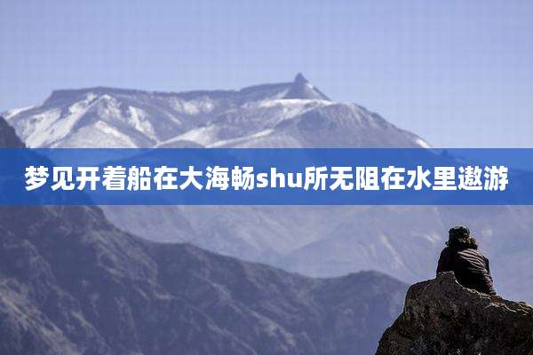 梦见开着船在大海畅shu所无阻在水里遨游