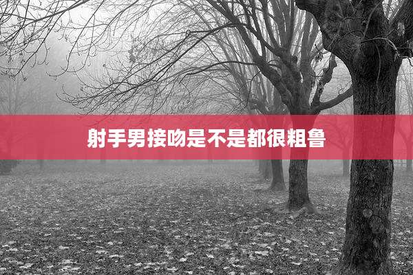 射手男接吻是不是都很粗鲁