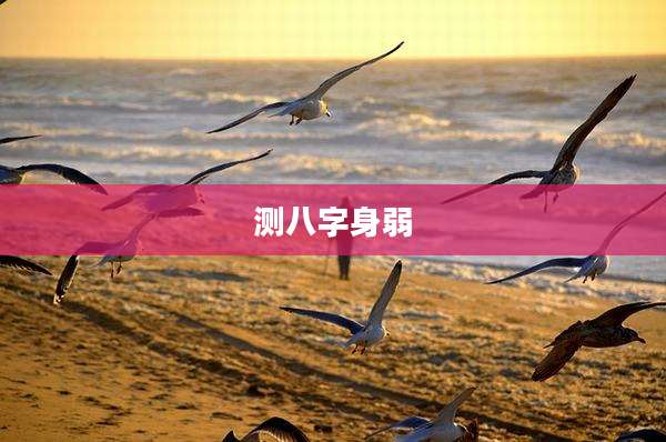 测八字身弱