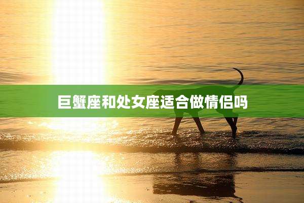 巨蟹座和处女座适合做情侣吗