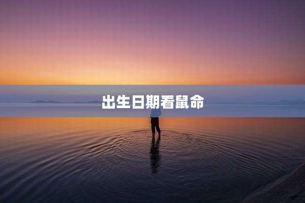 出生日期看鼠命
