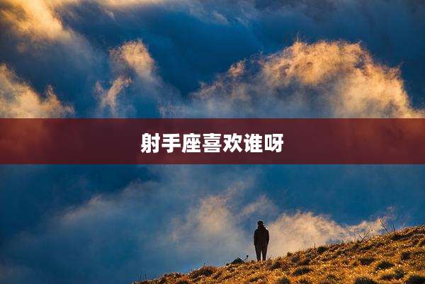 射手座喜欢谁呀