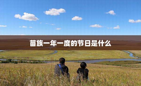 苗族一年一度的节日是什么