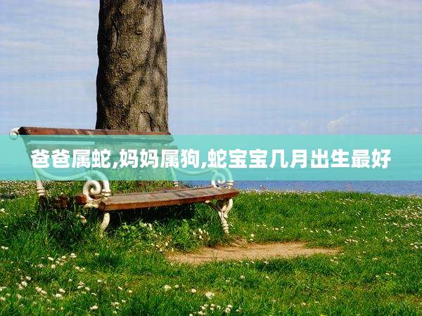 爸爸属蛇,妈妈属狗,蛇宝宝几月出生最好