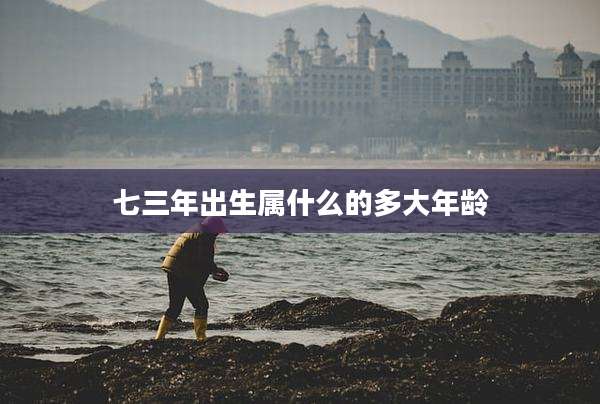 七三年出生属什么的多大年龄