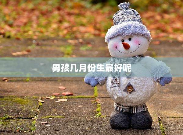 男孩几月份生最好呢
