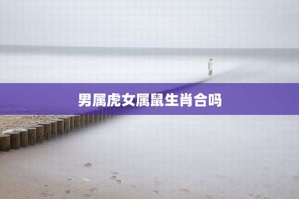 男属虎女属鼠生肖合吗