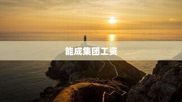 能成集团工资
