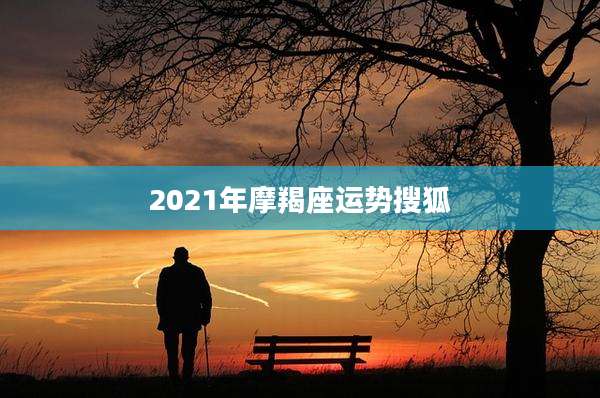 2021年摩羯座运势搜狐