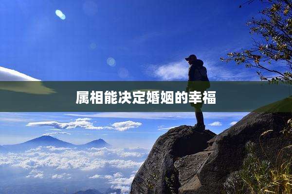 属相能决定婚姻的幸福