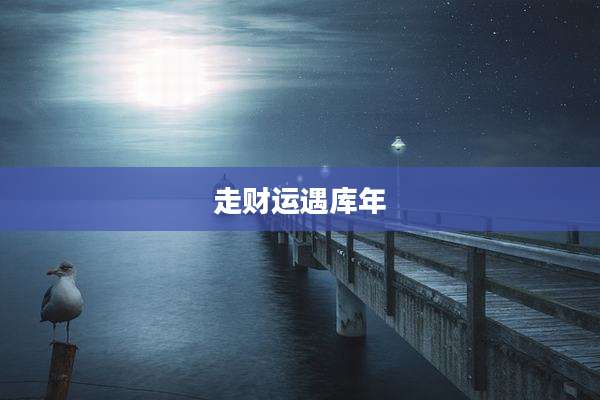走财运遇库年