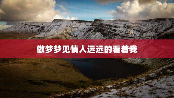 做梦梦见情人远远的看着我