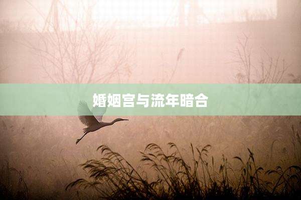 婚姻宫与流年暗合