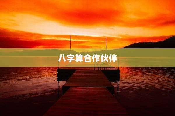 八字算合作伙伴