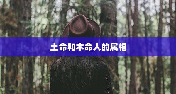 土命和木命人的属相