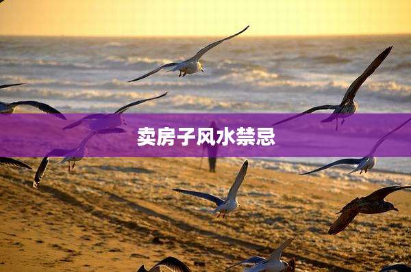 卖房子风水禁忌