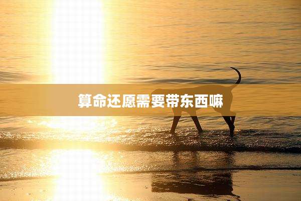 算命还愿需要带东西嘛