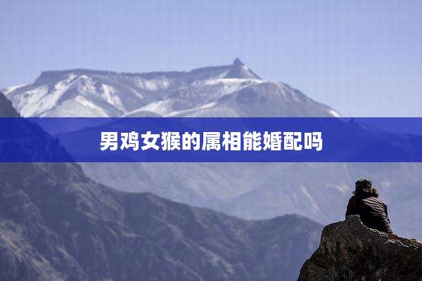 男鸡女猴的属相能婚配吗