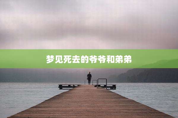 梦见死去的爷爷和弟弟