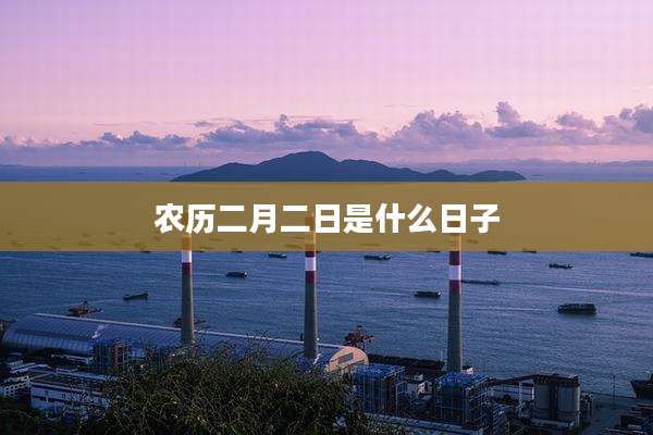 农历二月二日是什么日子