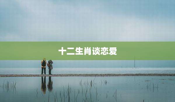 十二生肖谈恋爱