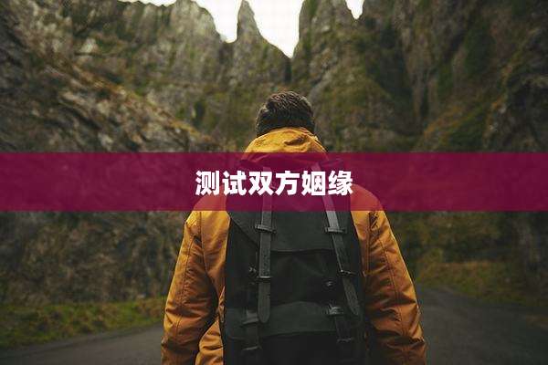 测试双方姻缘