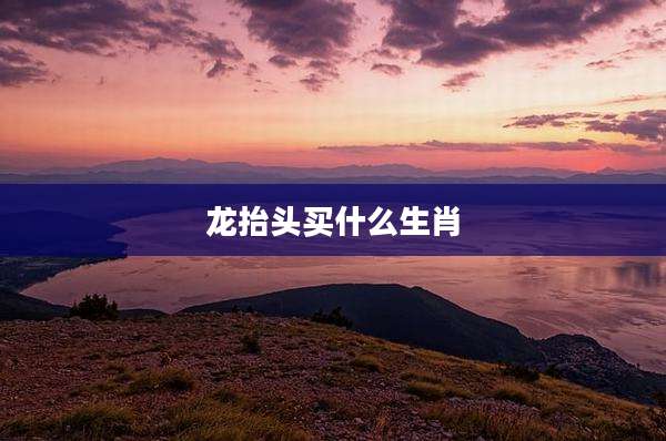 龙抬头买什么生肖