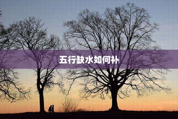 五行缺水如何补